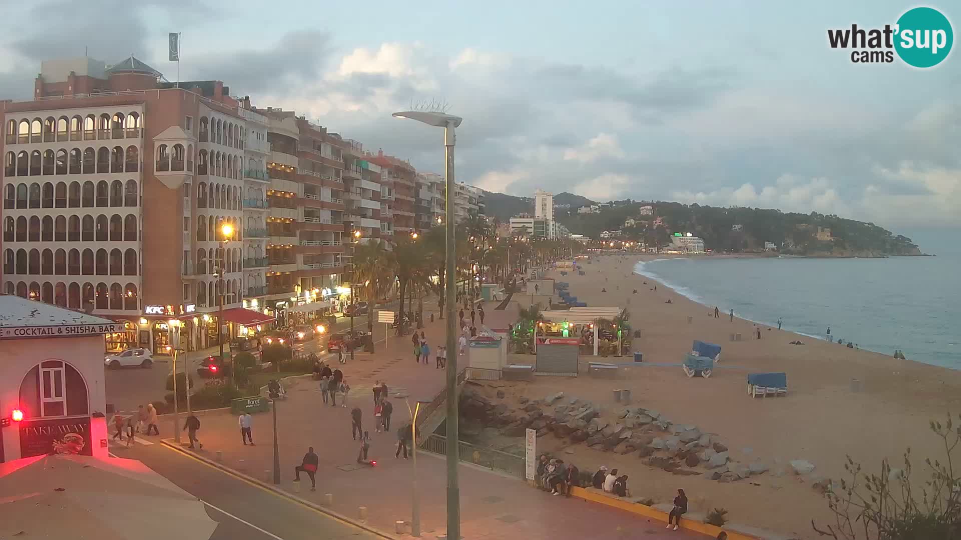 Webcam live Lloret de Mar – la spiaggia principale