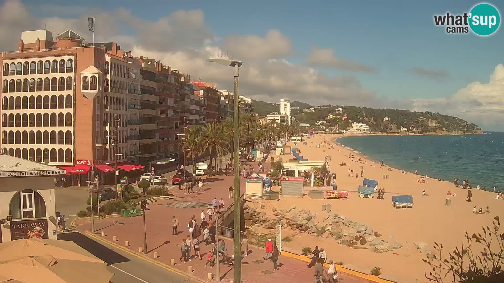 Webcam Lloret de Mar – Plage centrale