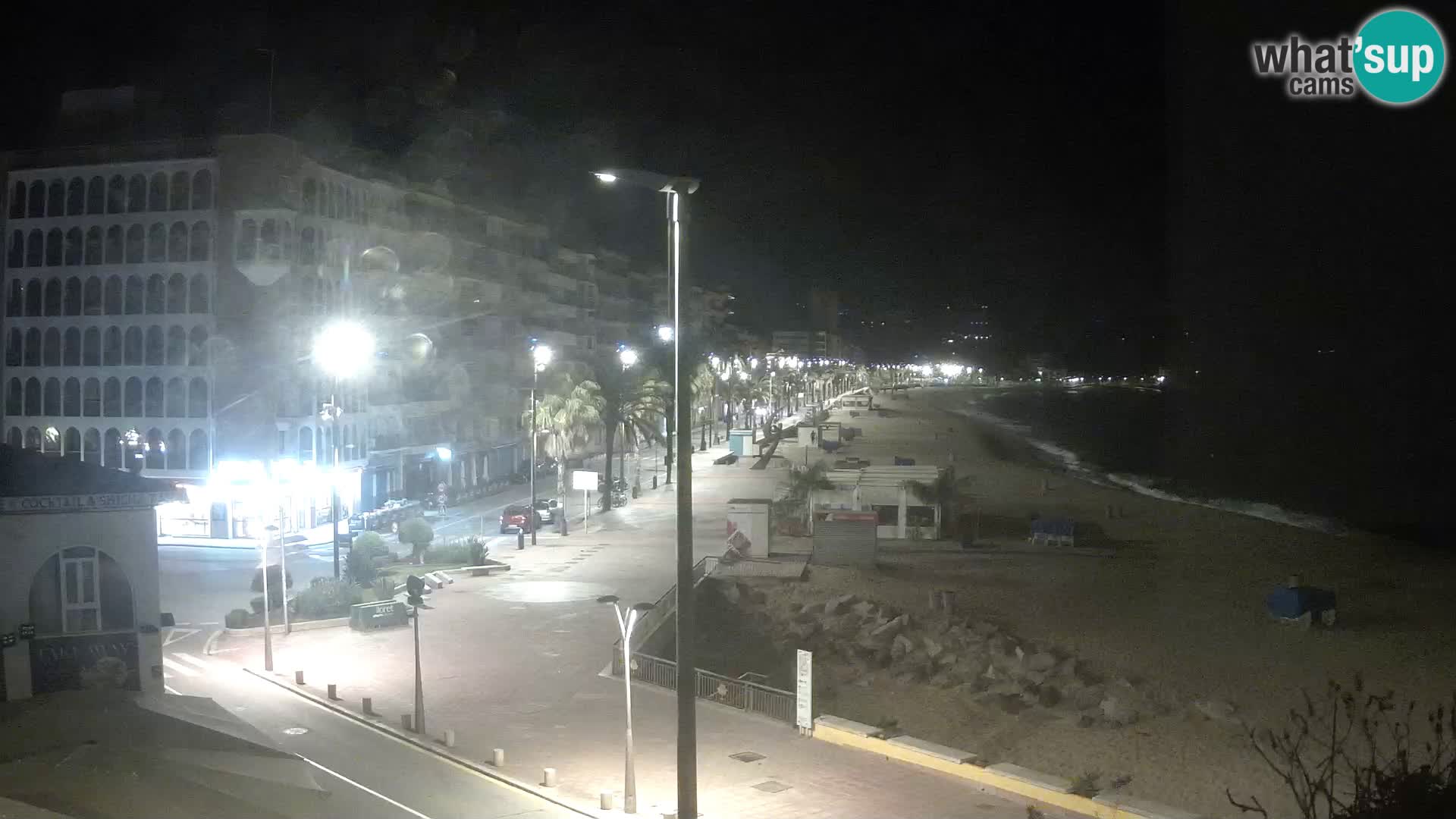 Webcam Lloret de Mar – the main beach – – Costa Brava – Spain
