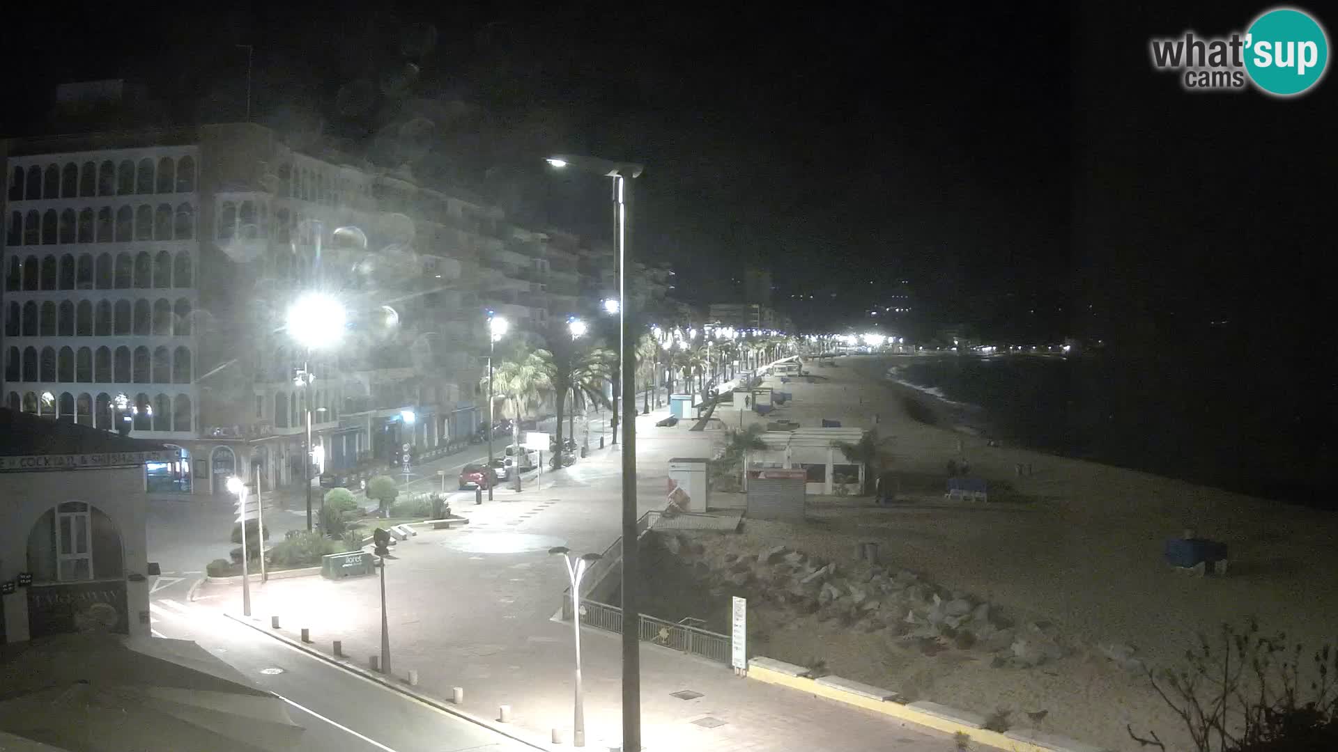 Webcam Lloret de Mar – the main beach – – Costa Brava – Spain