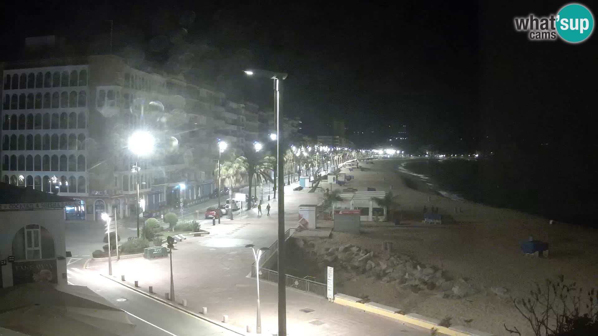 Webcam Lloret de Mar – the main beach – – Costa Brava – Spain