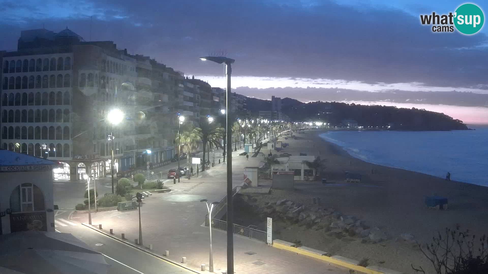 Webcam Live Lloret de Mar – La plage