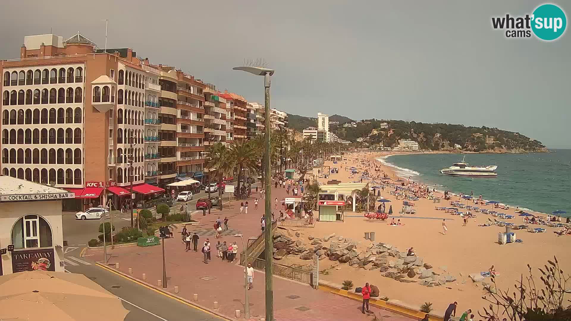 Webcam Lloret de Mar – the beach