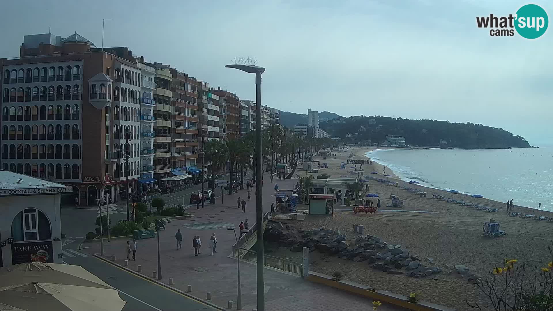 Webcam Lloret de Mar – Central beach