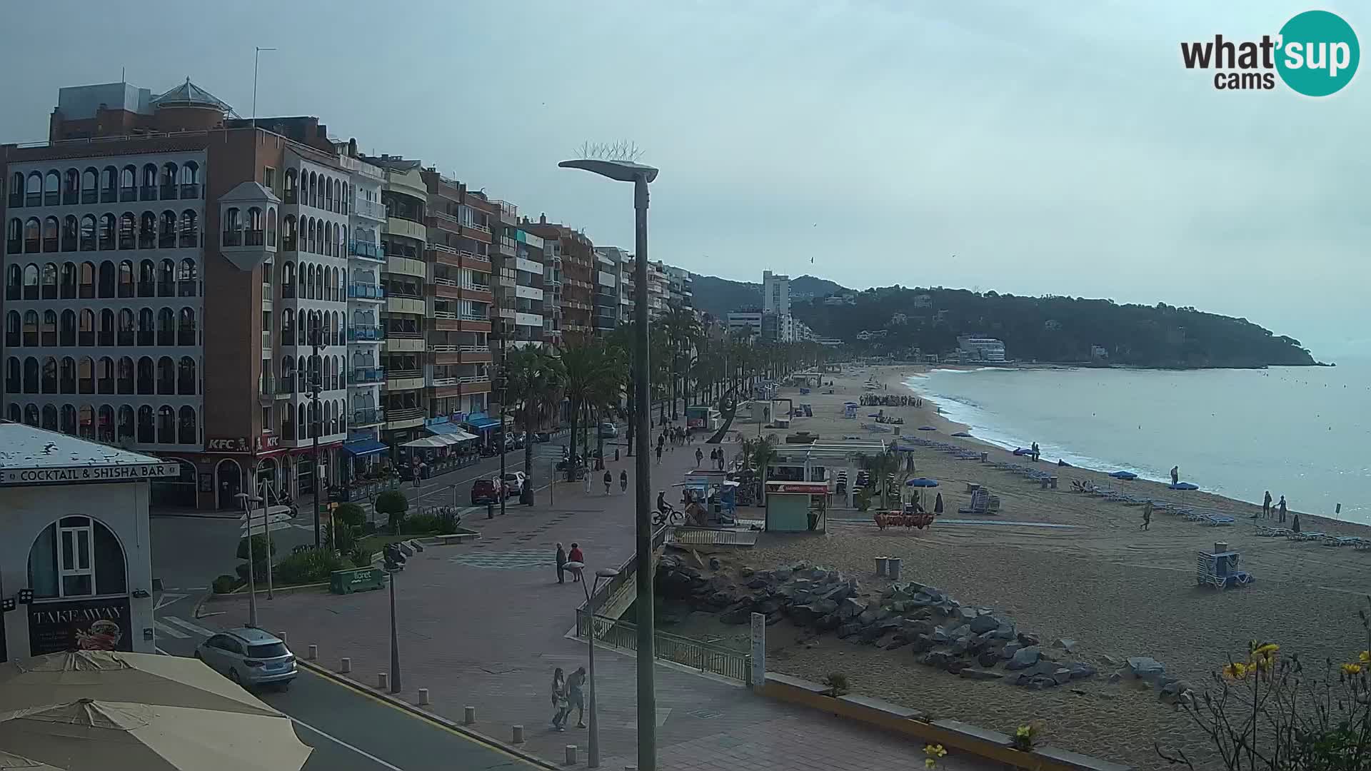 Webcam Lloret de Mar – Osrednja plaža