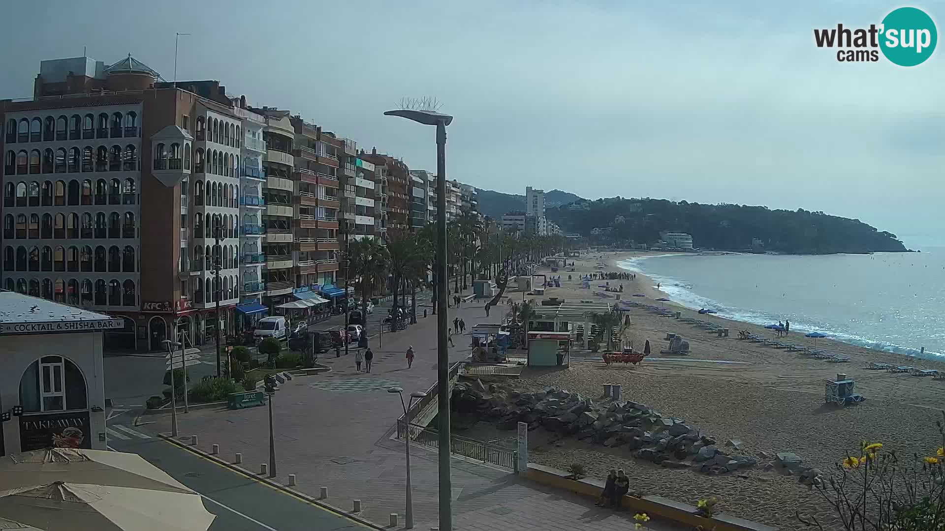 Webcam Lloret de Mar – Central beach