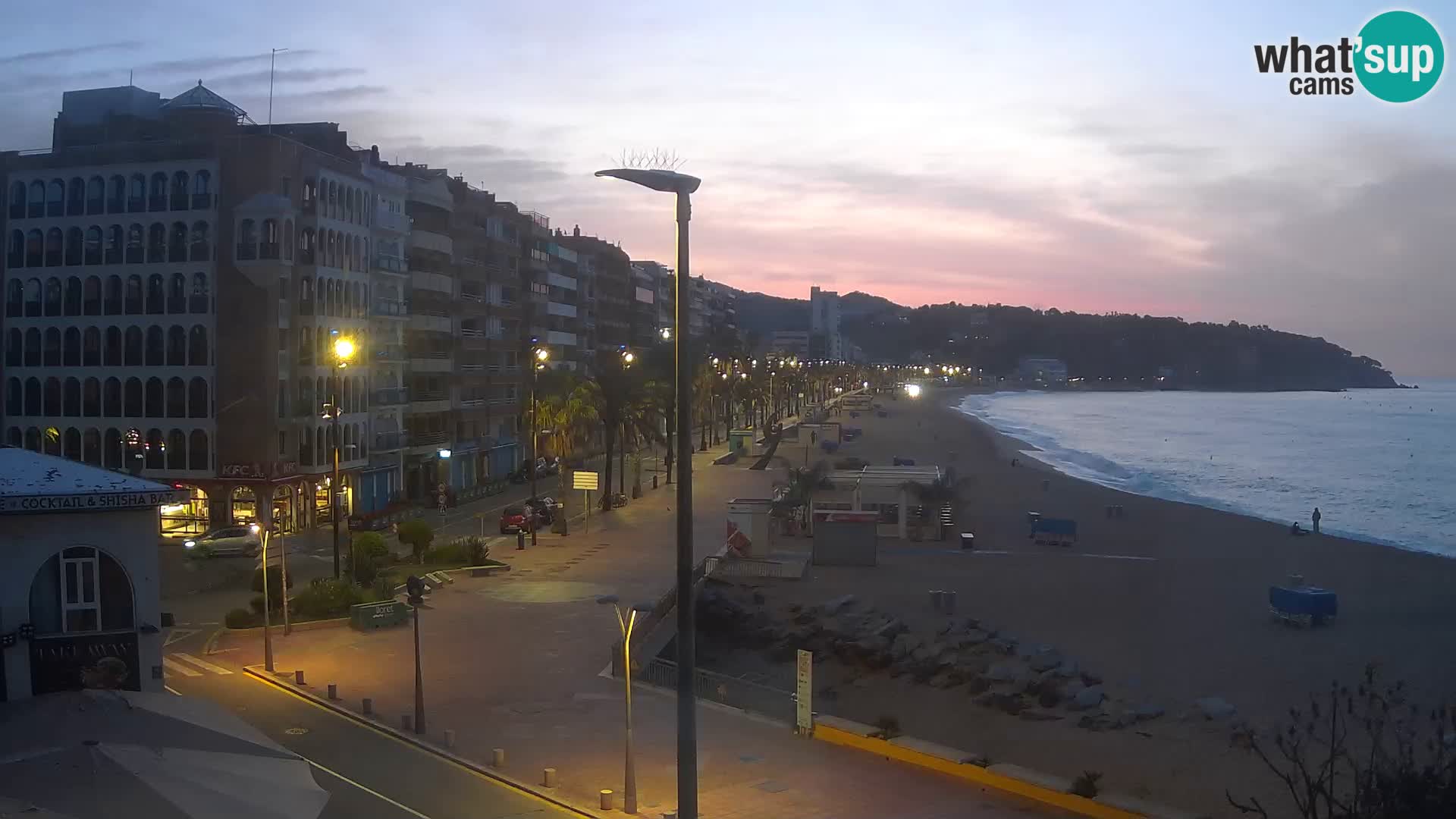 Webcam Lloret de Mar – Central beach