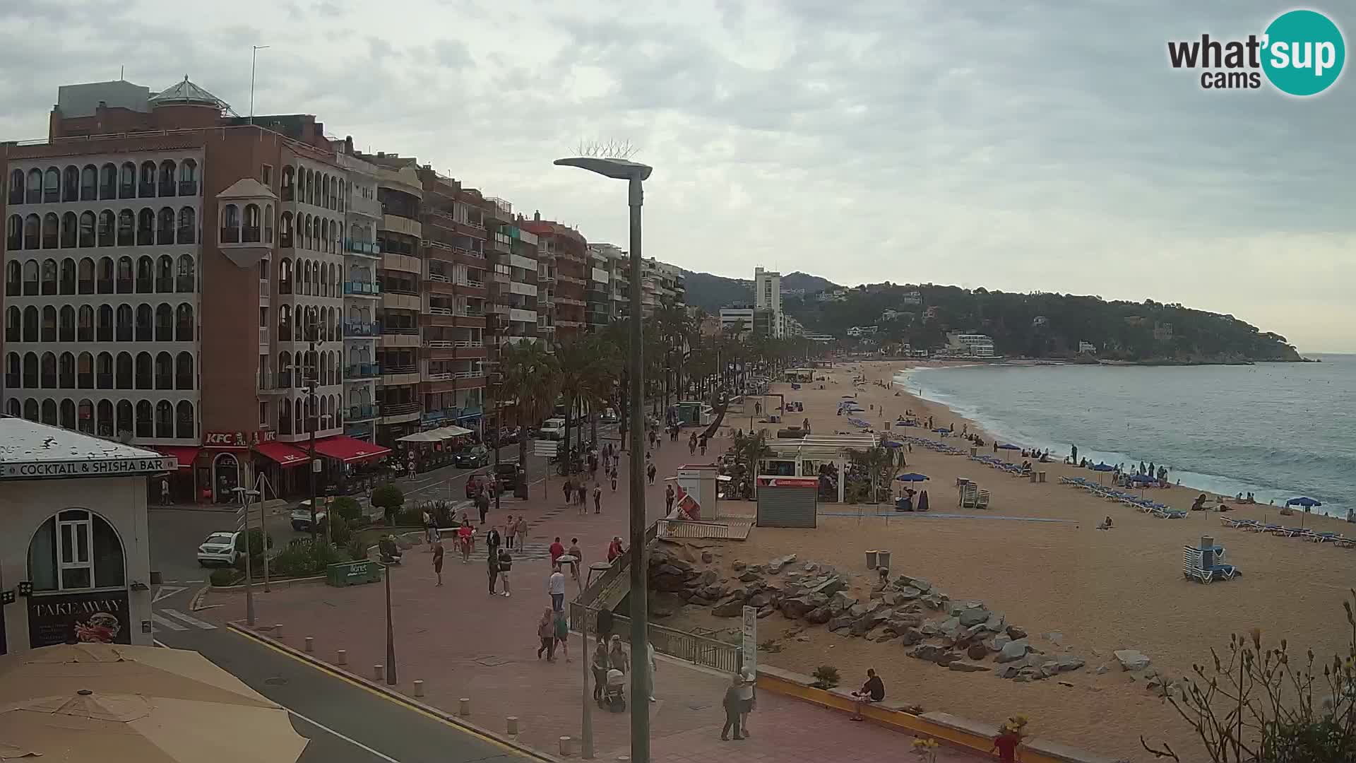 Webcam Lloret de Mar – Središnja plaža