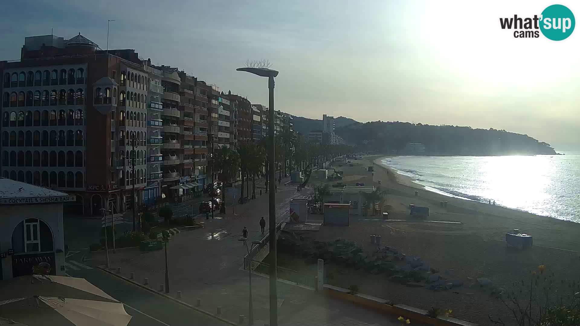 Webcam Lloret de Mar – Central beach