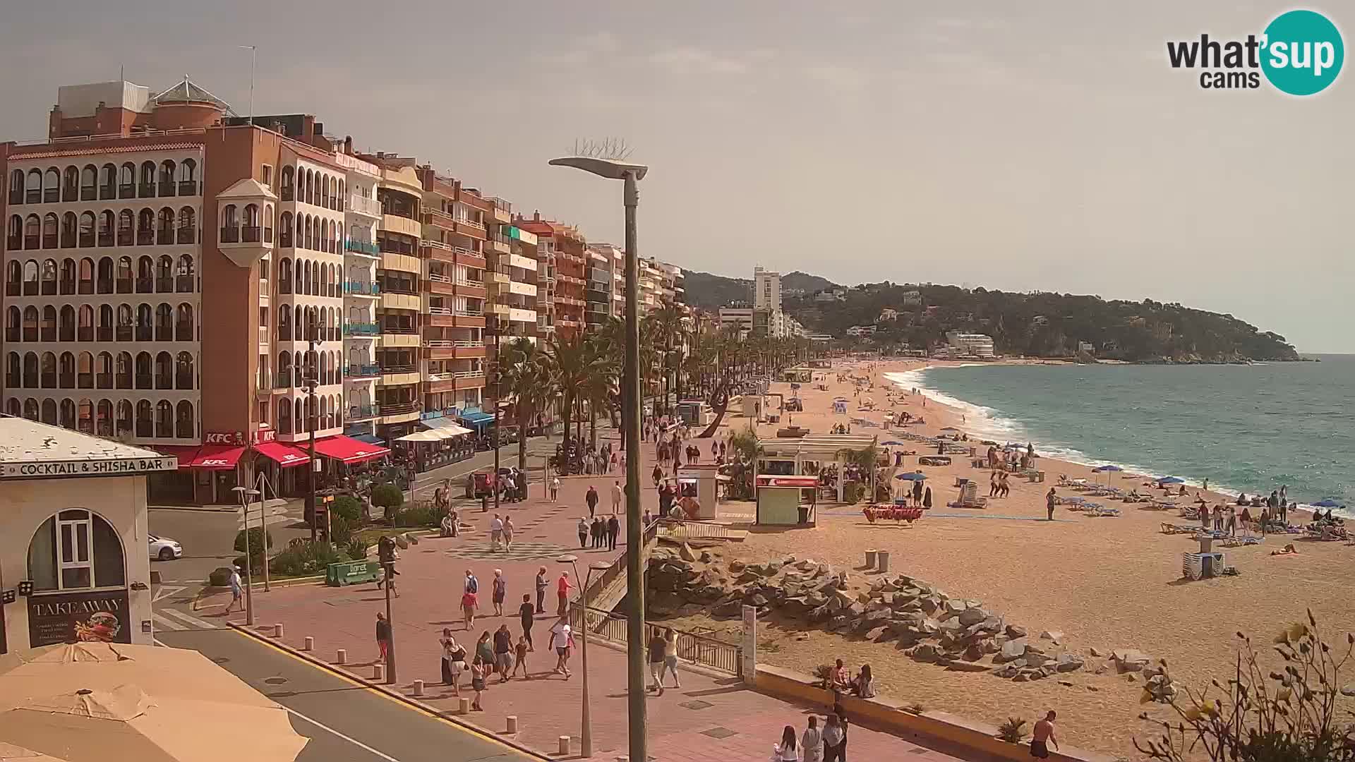 Webcam streaming Lloret de Mar – Plage