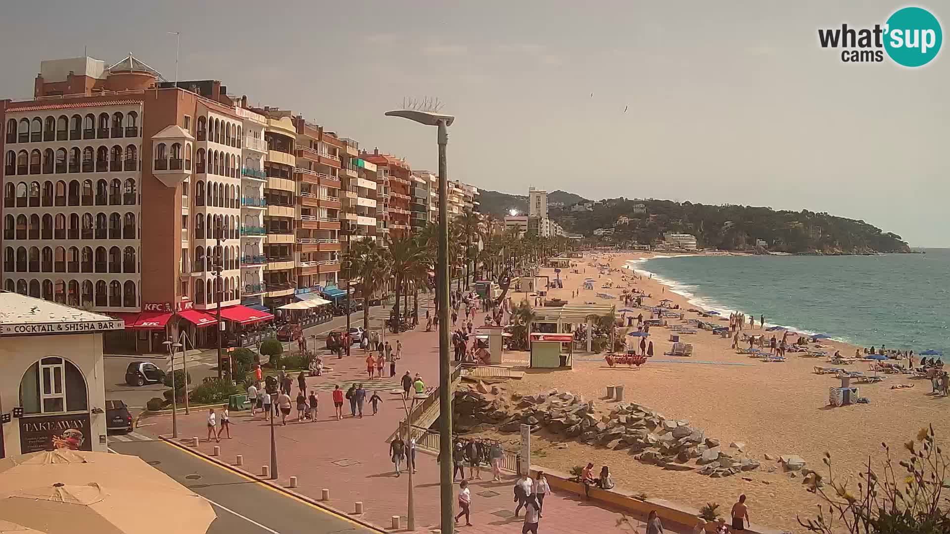 Webcam Lloret de Mar – Plage centrale