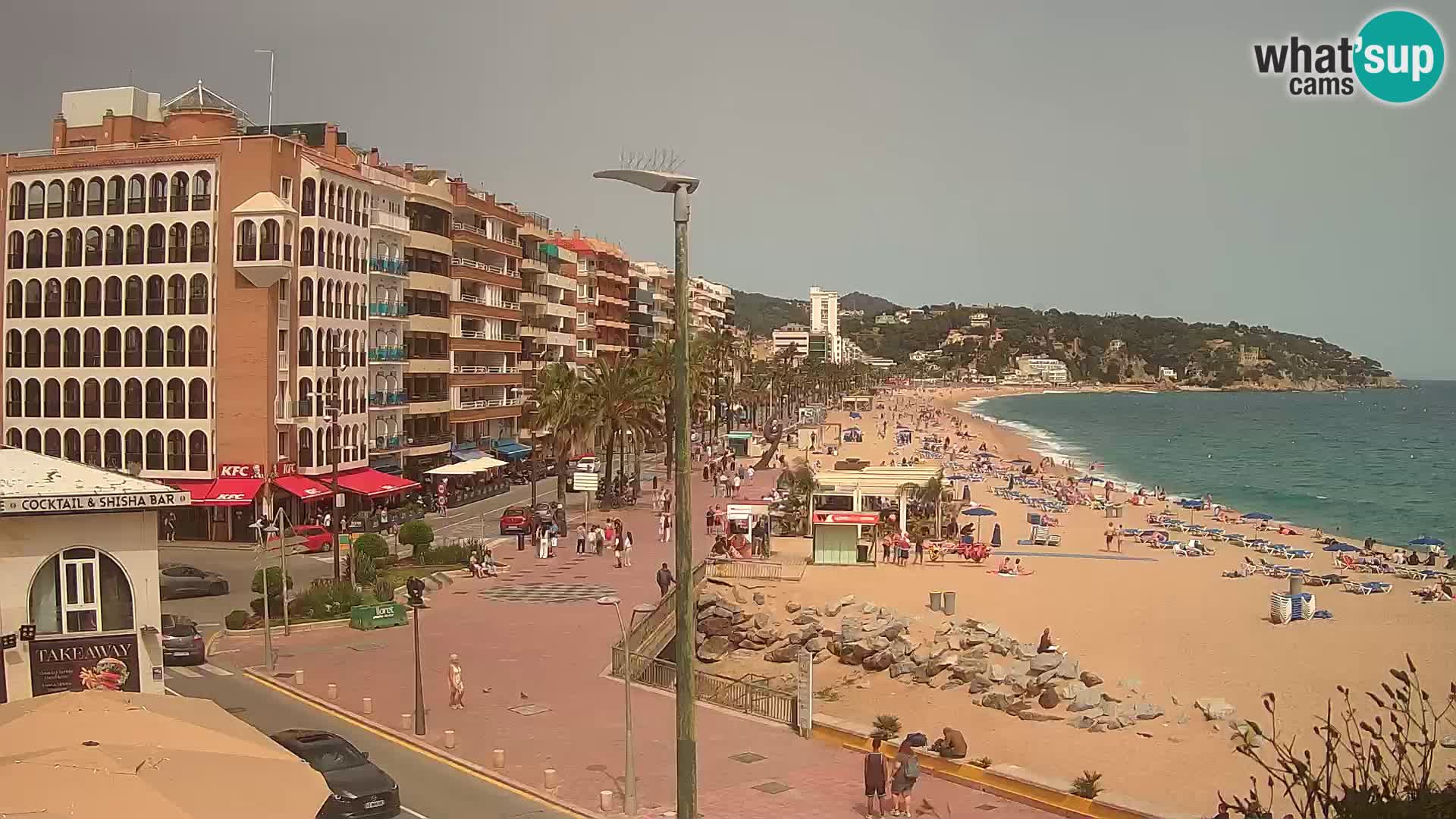 Webcam Lloret de Mar  – Playa principal