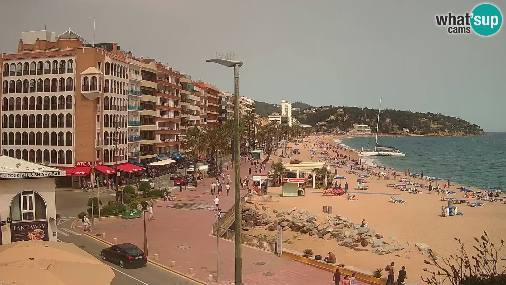 Webcam live Lloret de Mar – Hauptstrand