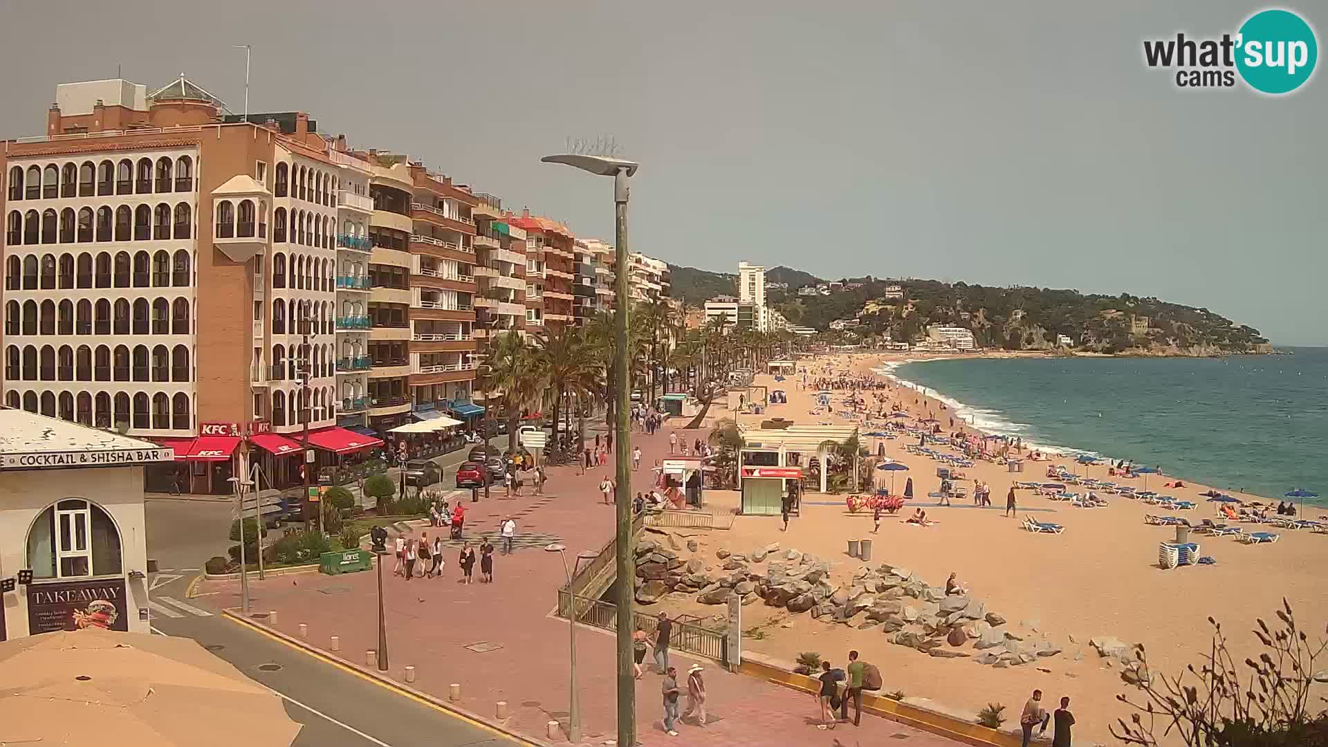 Webcam live Lloret de Mar – Hauptstrand