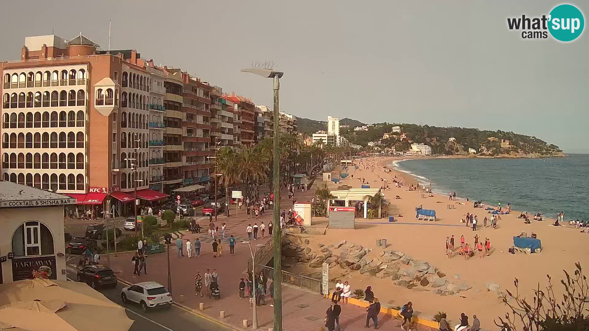 Webcam Lloret de Mar – the beach