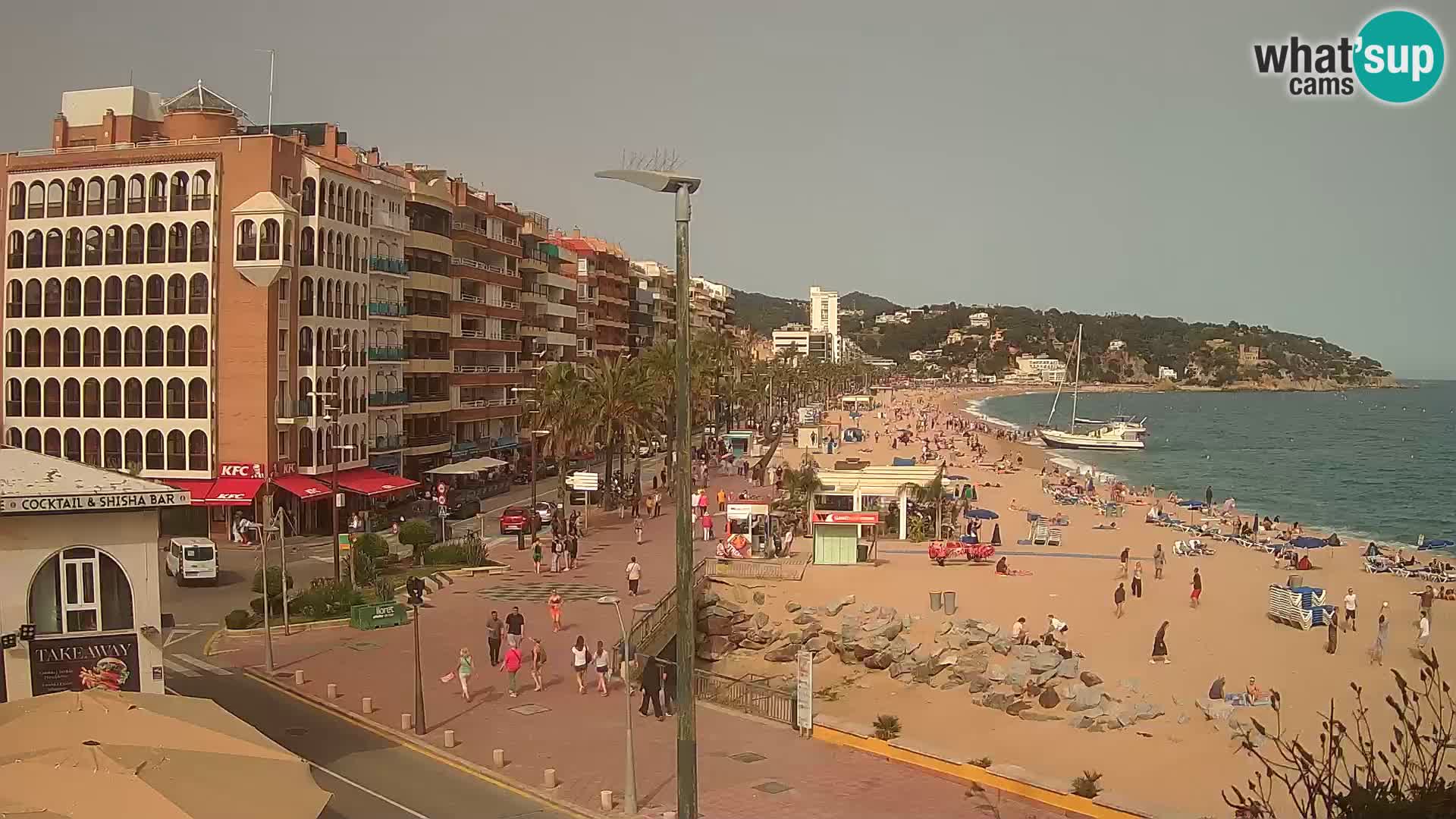 Kamera v živo Lloret de Mar – Glavna plaža