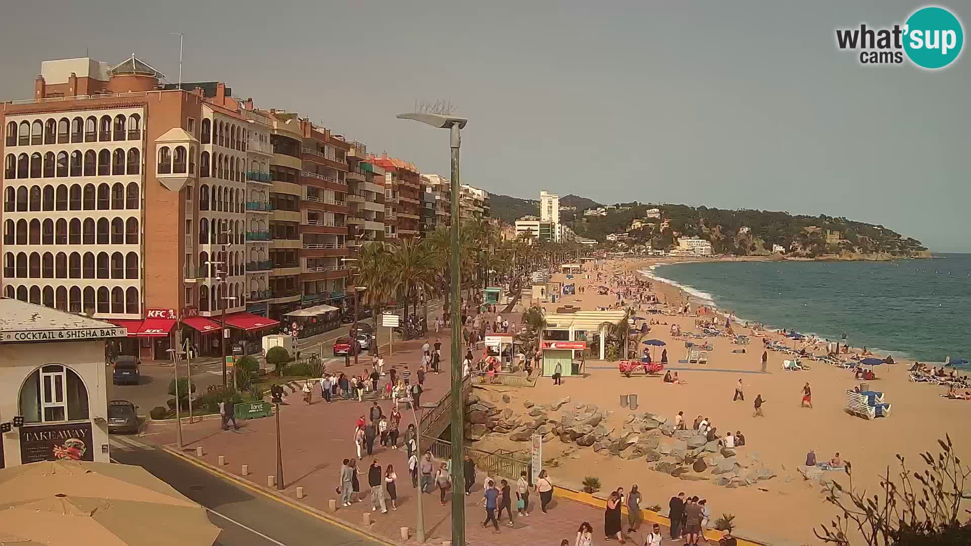 Webcam live Lloret de Mar – la spiaggia principale