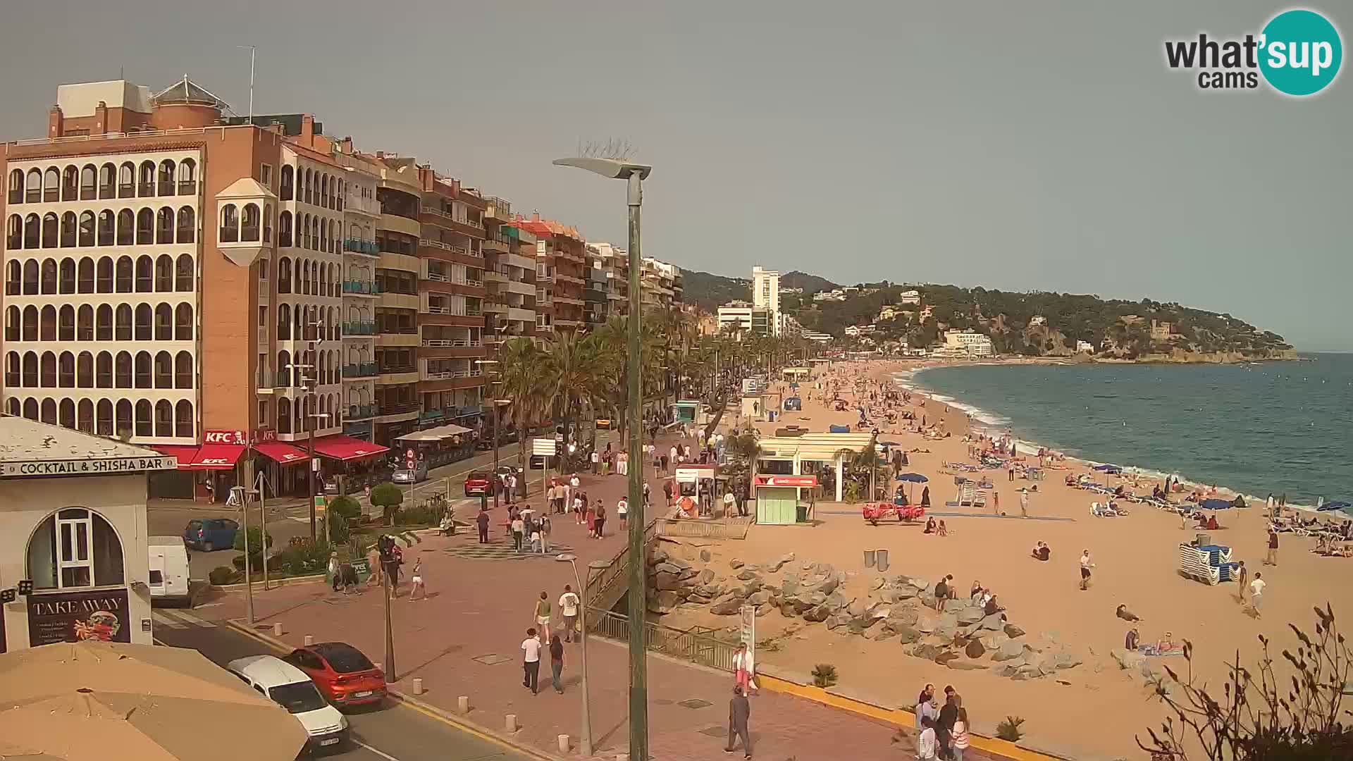 Webcam Lloret de Mar – Spiaggia centrale