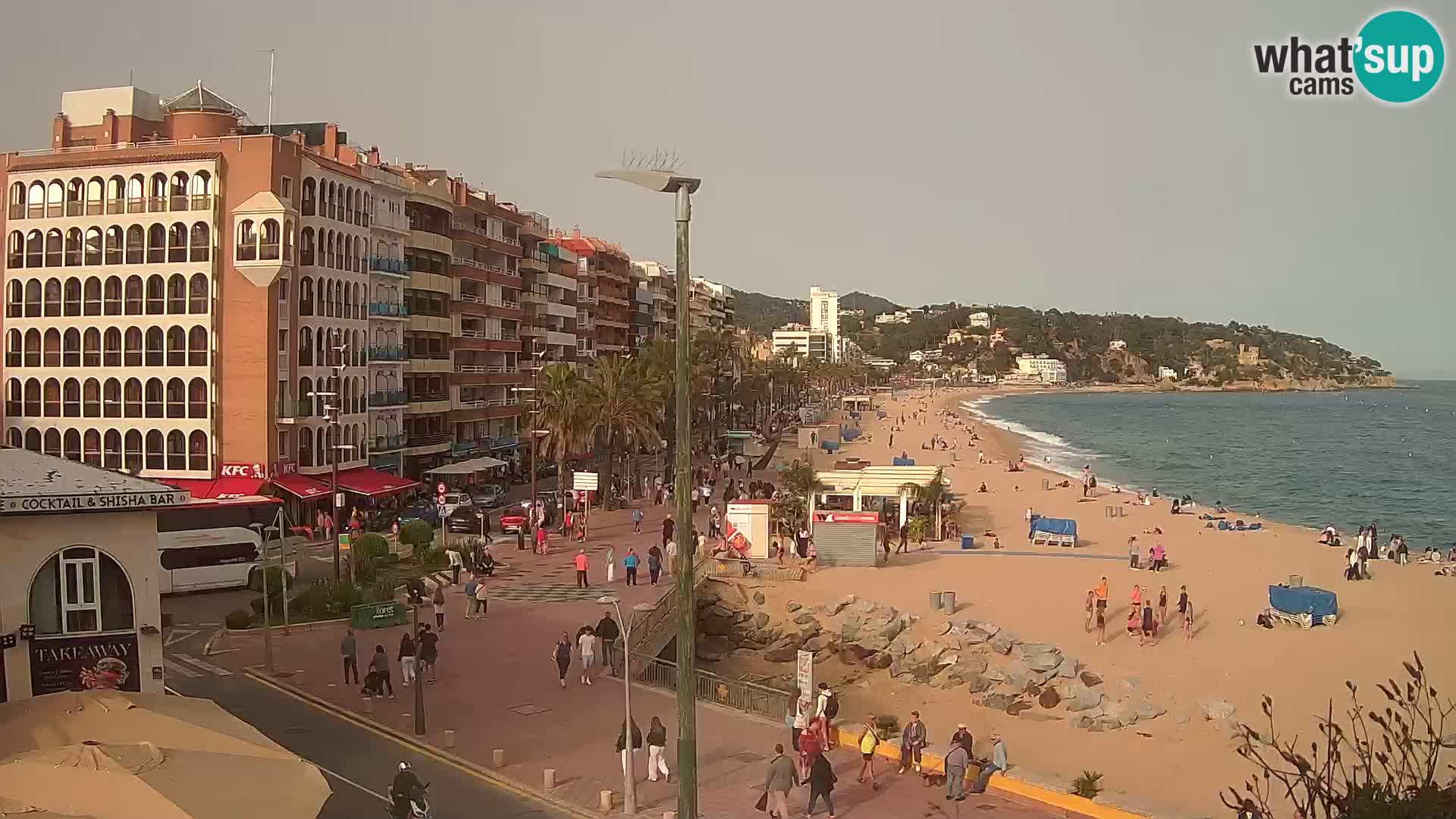 Kamera v živo Lloret de Mar – Glavna plaža