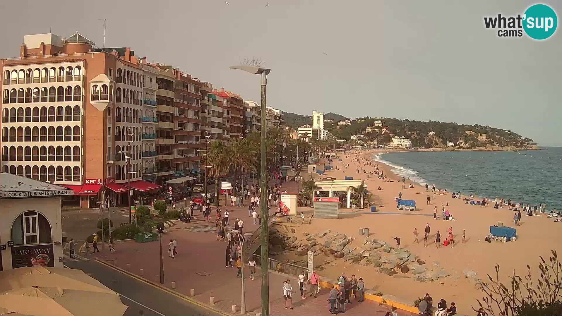 Webcam Lloret de Mar – Središnja plaža