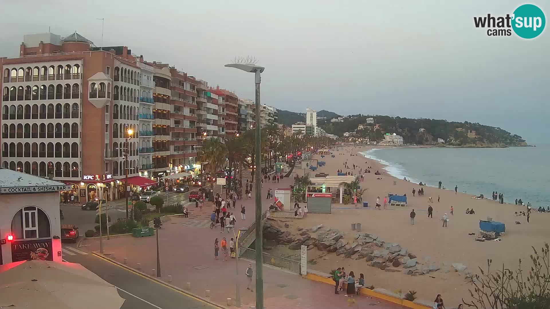 Webcam Lloret de Mar – Osrednja plaža