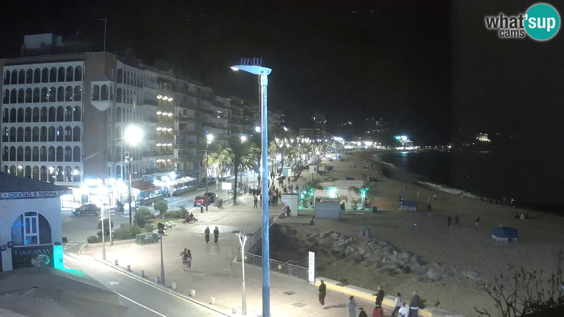 Webcam Live Lloret de Mar – La plage