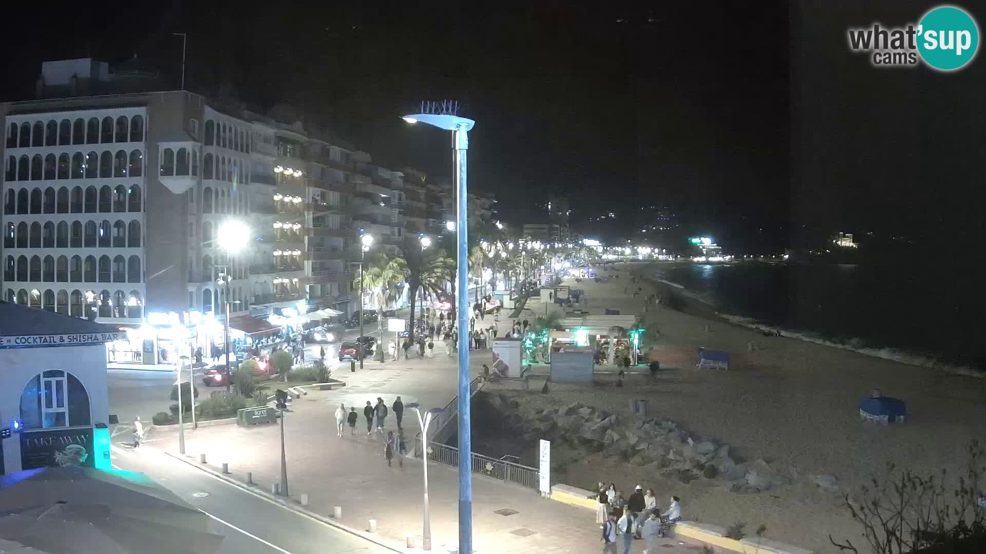 Web kamera Lloret de Mar – plaža