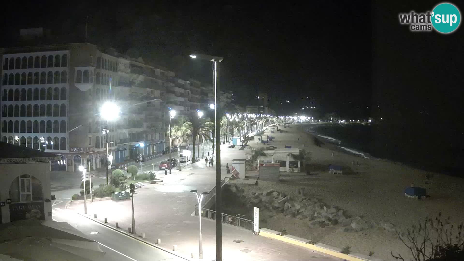 Web kamera Lloret de Mar – plaža