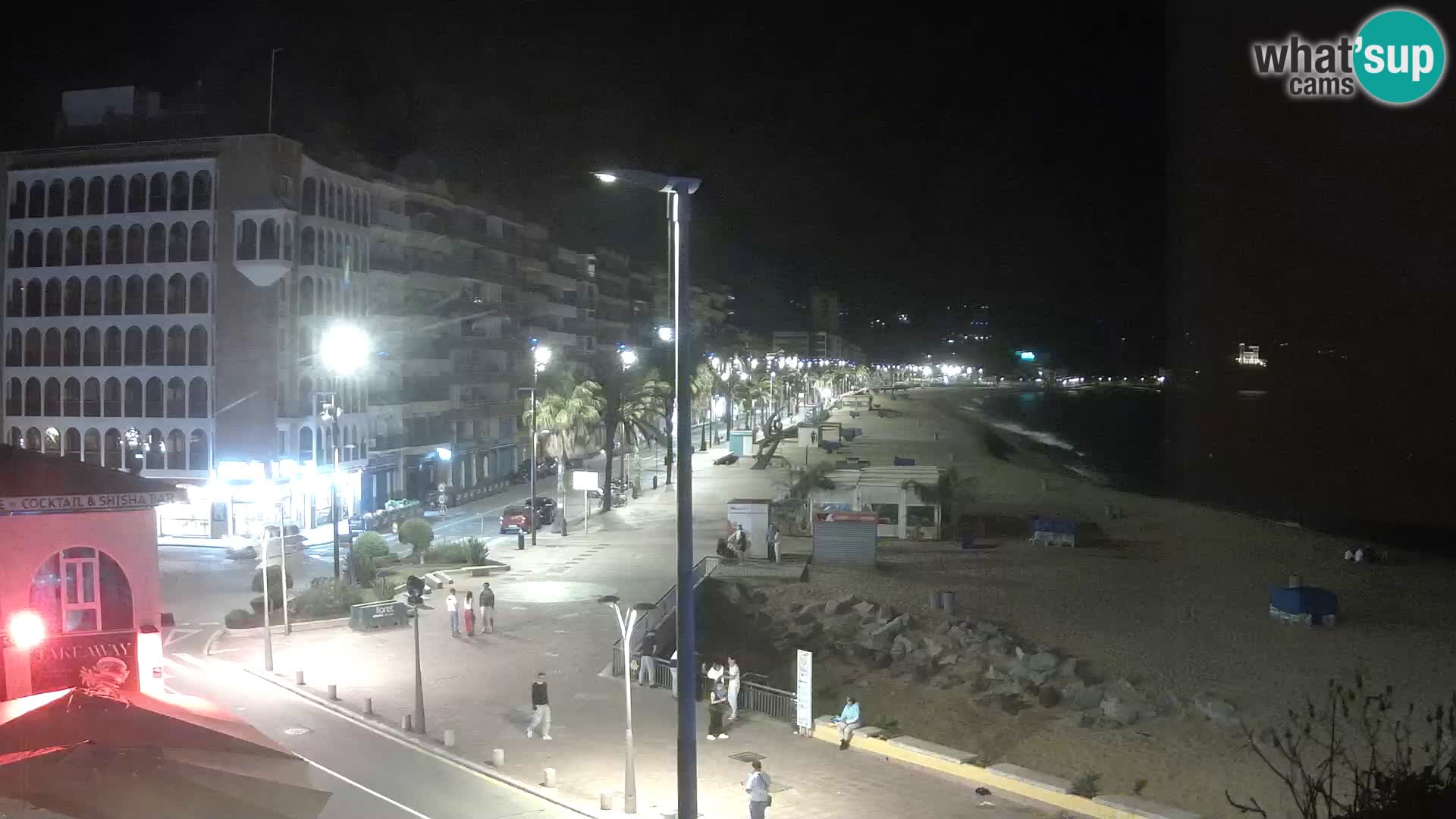 Webcam Lloret de Mar – the main beach – – Costa Brava – Spain