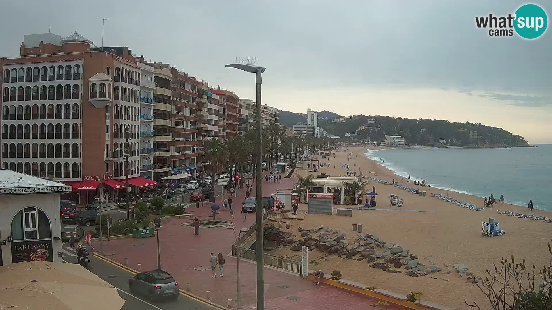 Webcam Lloret de Mar – Središnja plaža