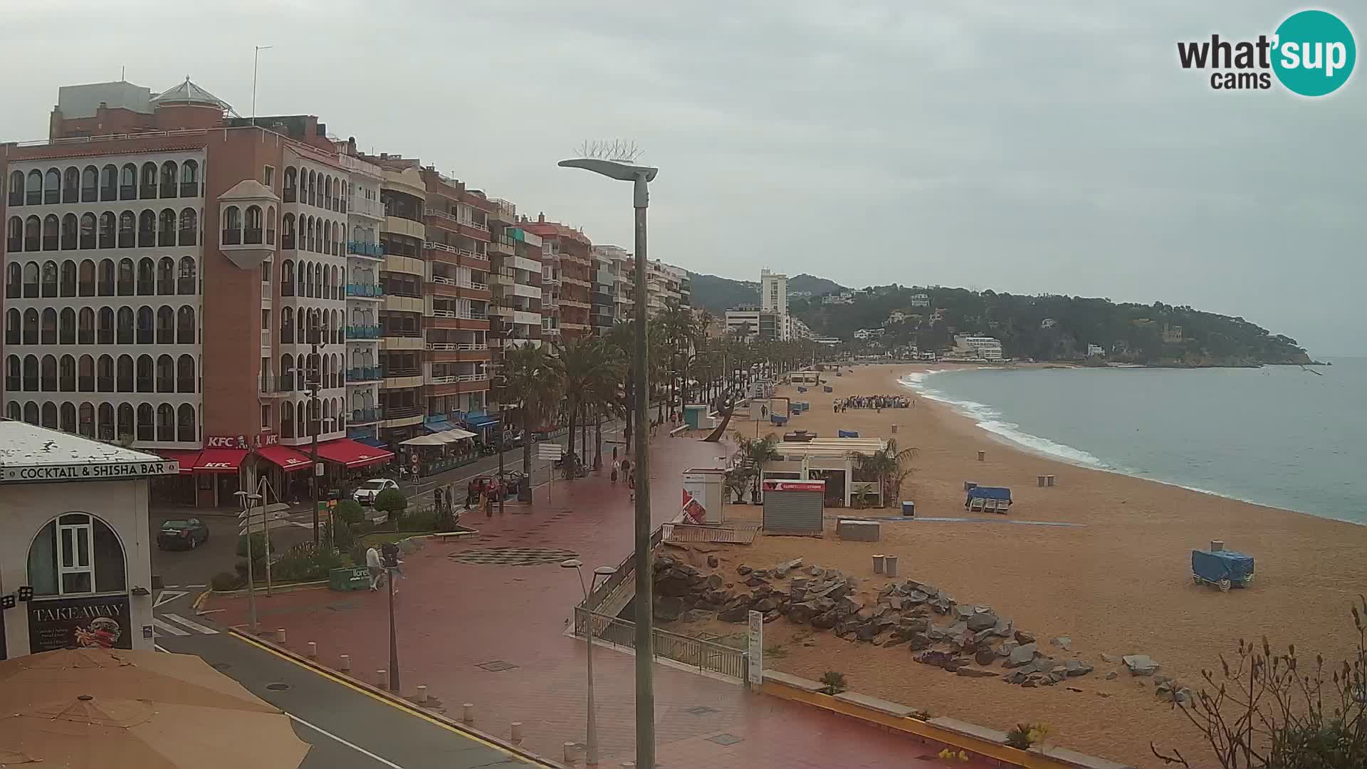 Webcam Lloret de Mar – Središnja plaža