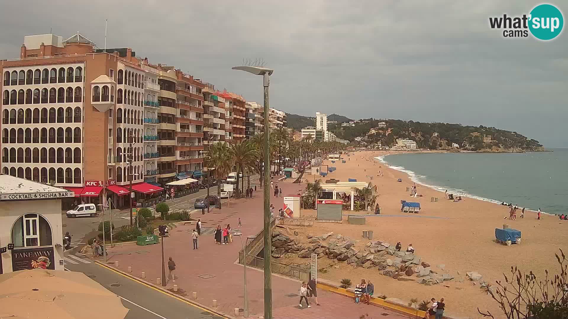 Webcam Lloret de Mar – Središnja plaža