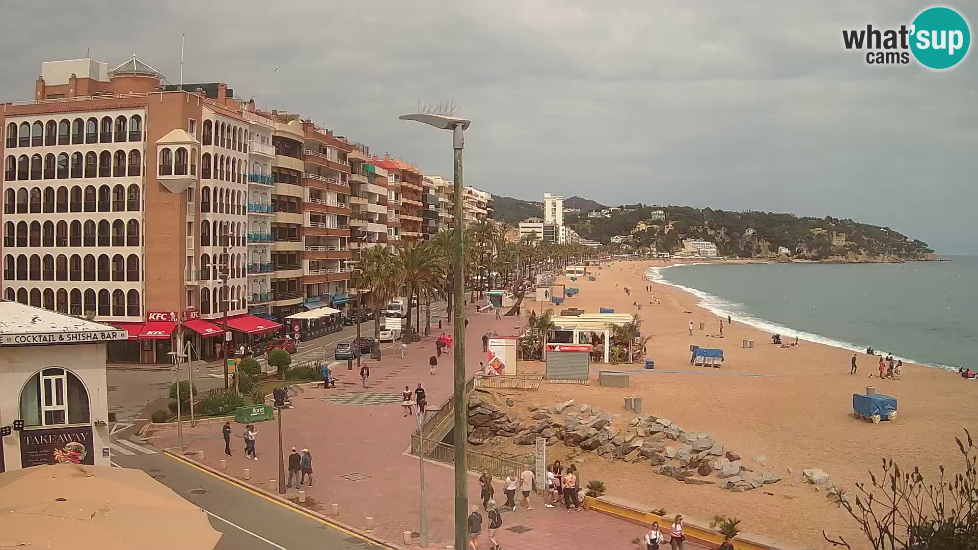 Webcam Lloret de Mar – Središnja plaža