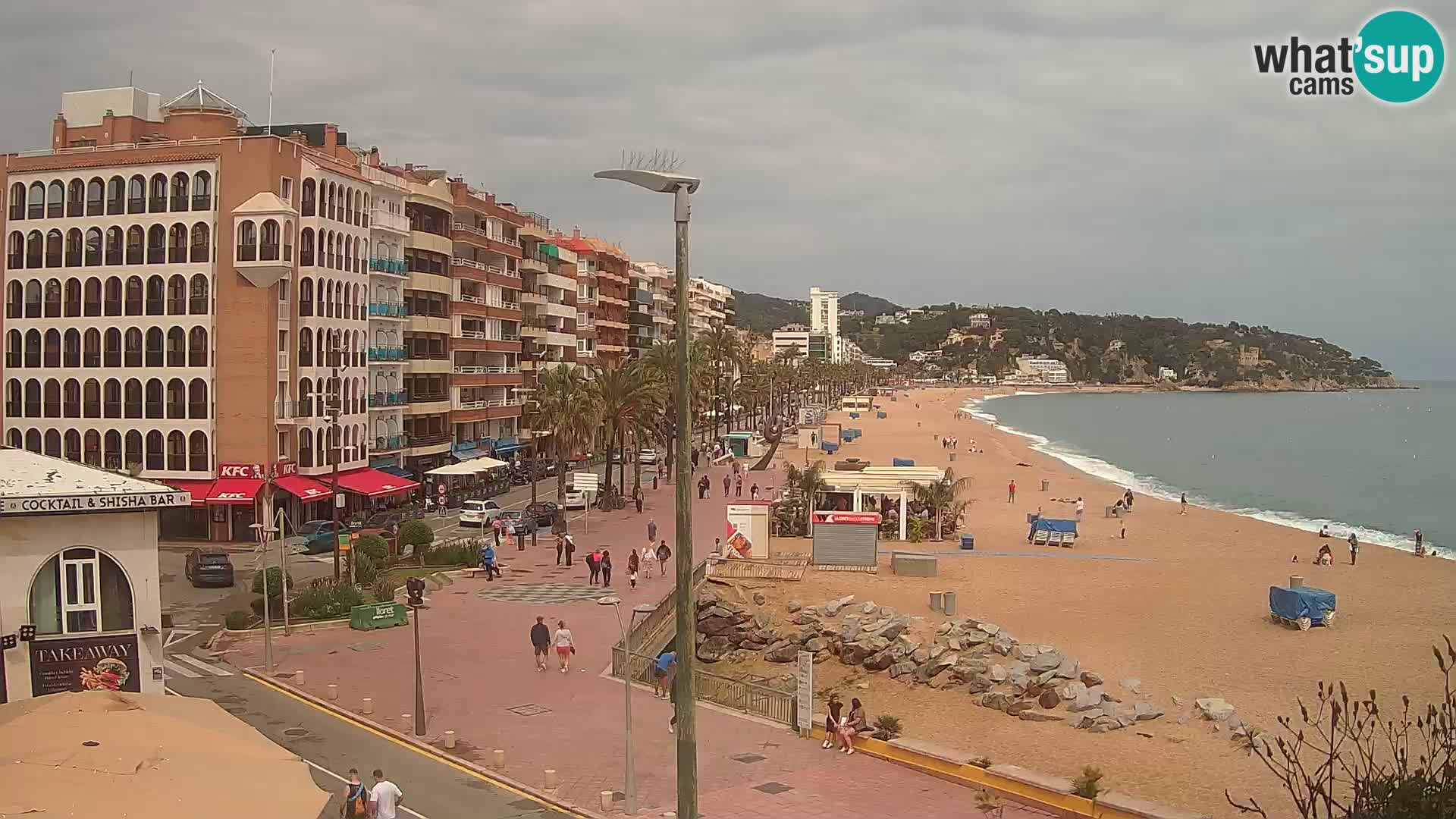 Webcam Lloret de Mar – Središnja plaža