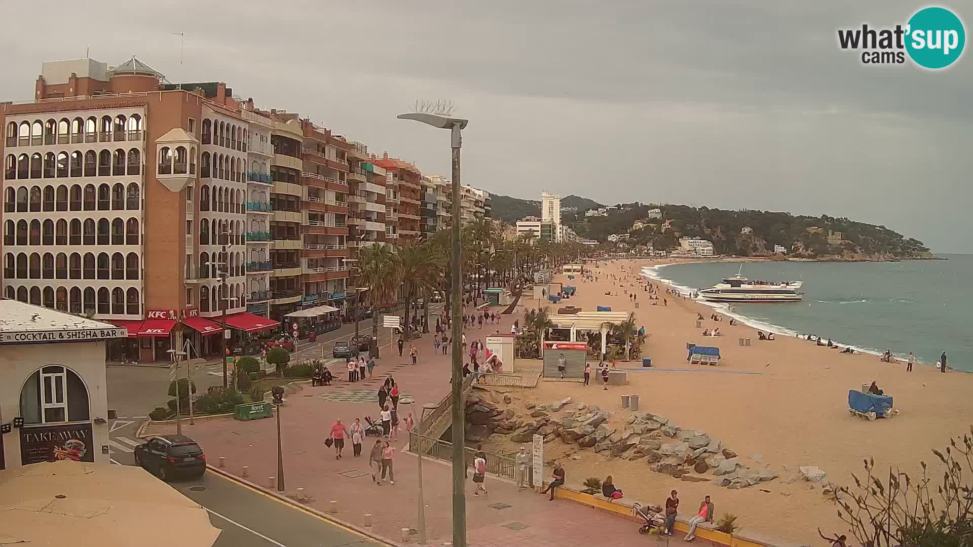 Webcam Lloret de Mar – the beach