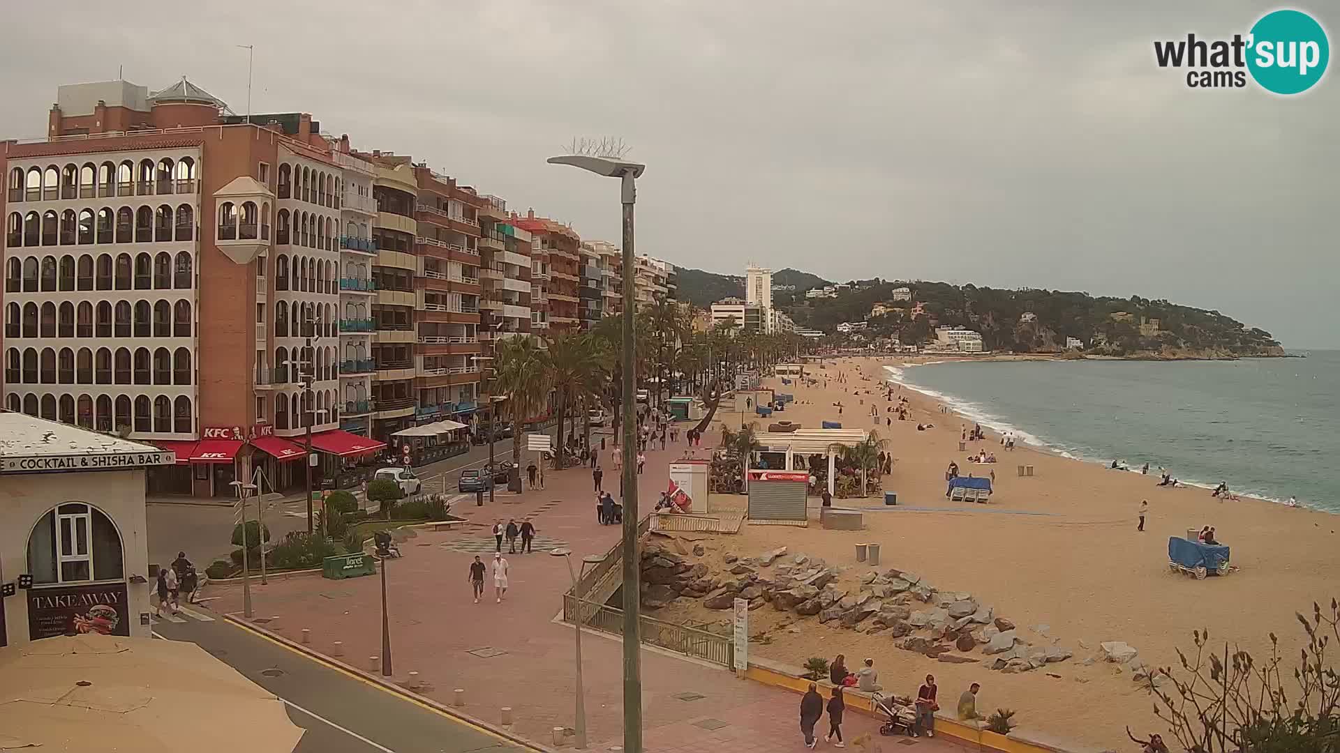 Webcam Lloret de Mar – Spiaggia centrale