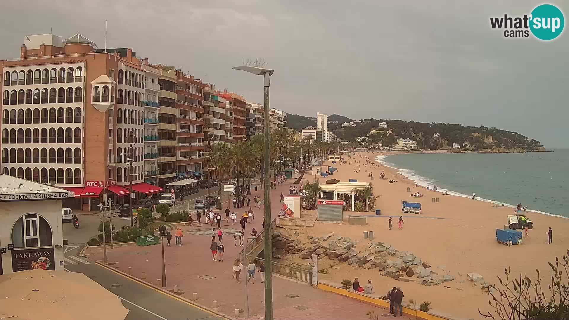 Webcam Lloret de Mar – Spiaggia centrale