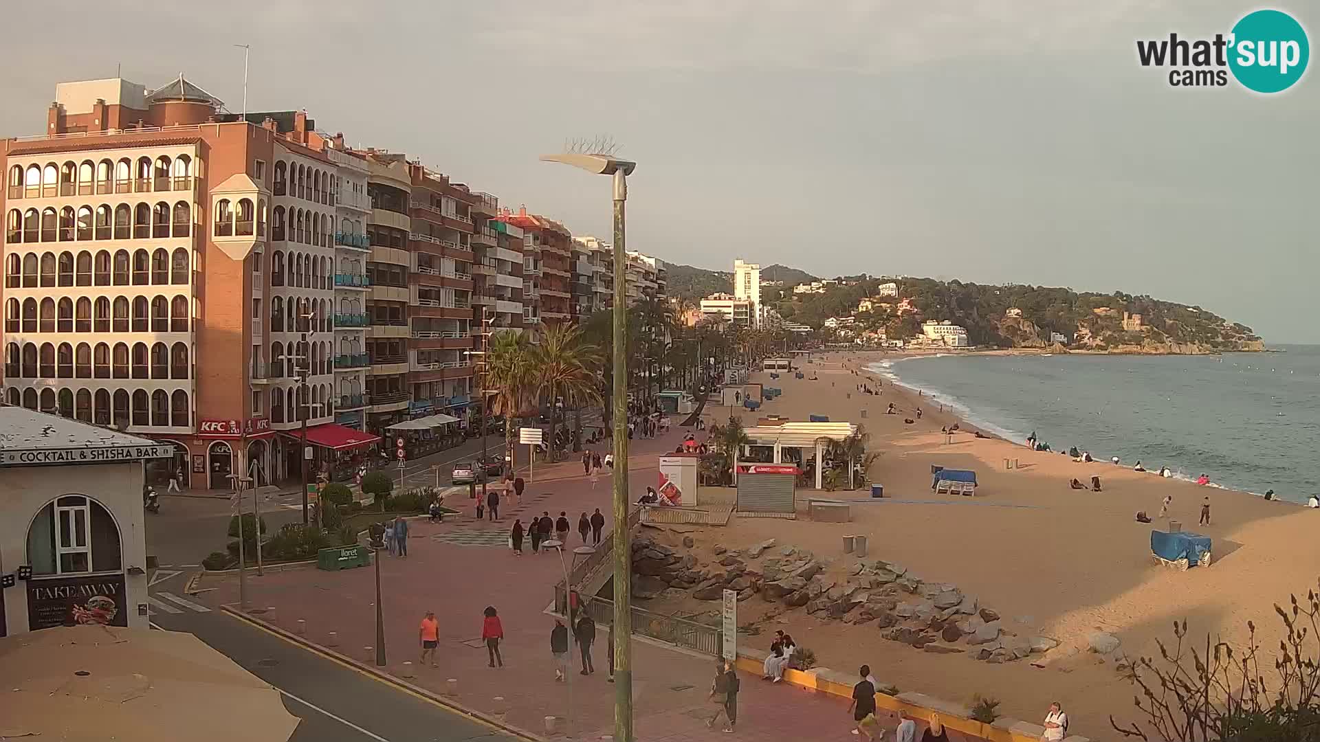 Webcam live Lloret de Mar – Hauptstrand