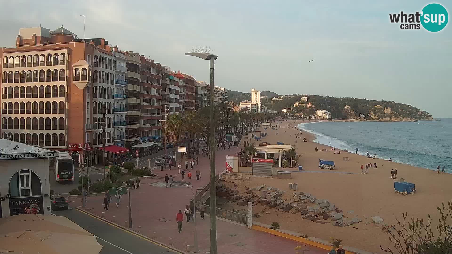 Webcam Lloret de Mar – Središnja plaža