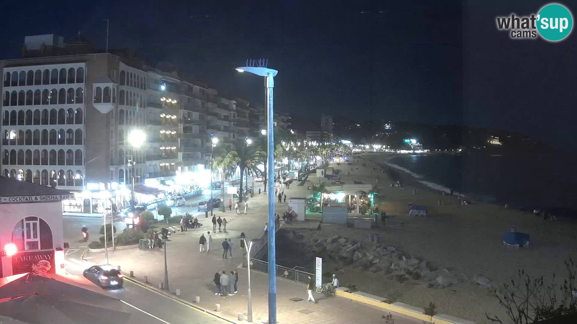 Web kamera Lloret de Mar – plaža