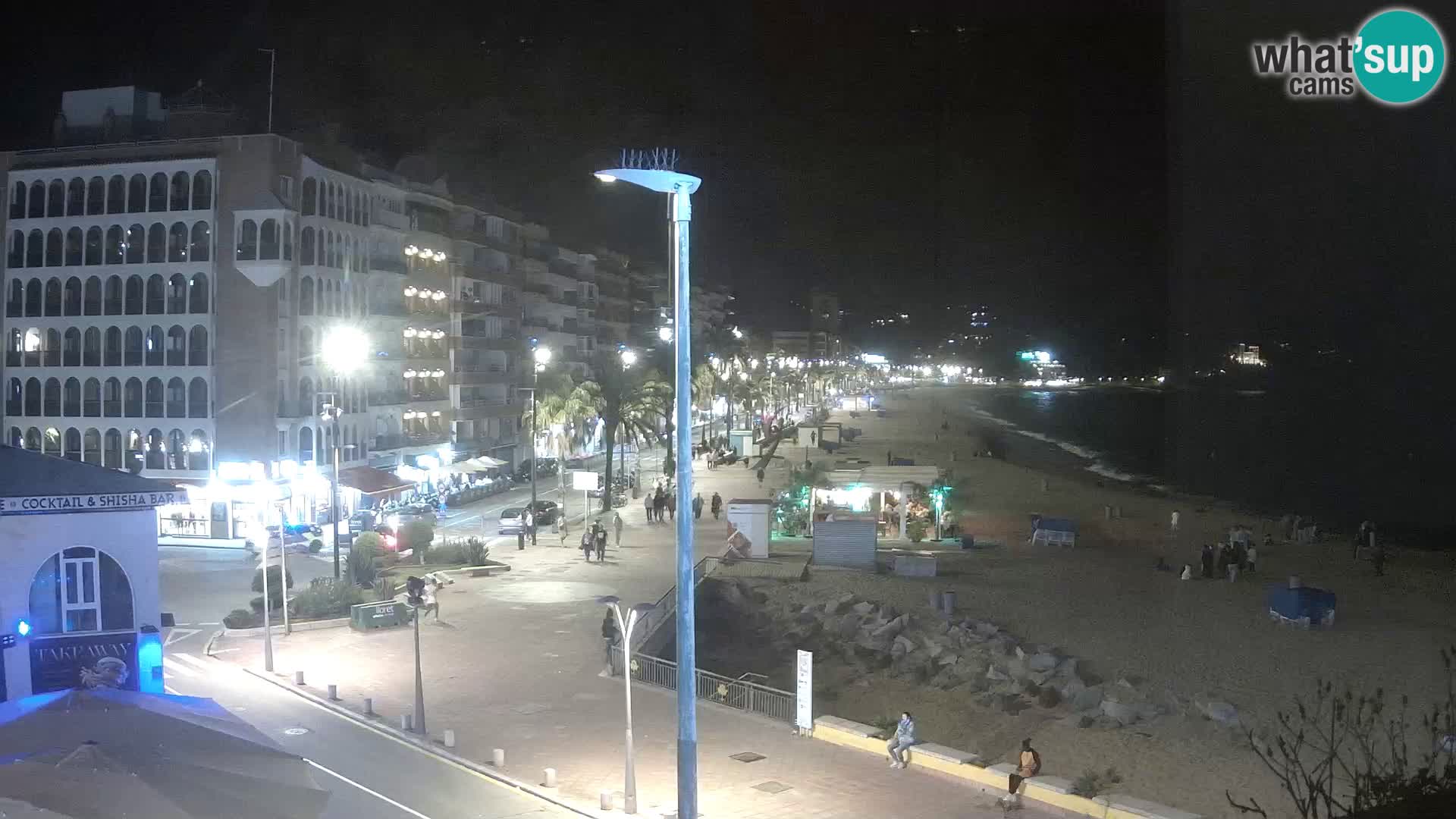 Webcam Lloret de Mar – the main beach – – Costa Brava – Spain
