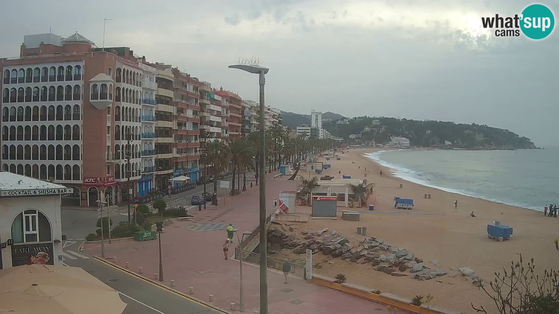 Webcam Lloret de Mar – Central beach