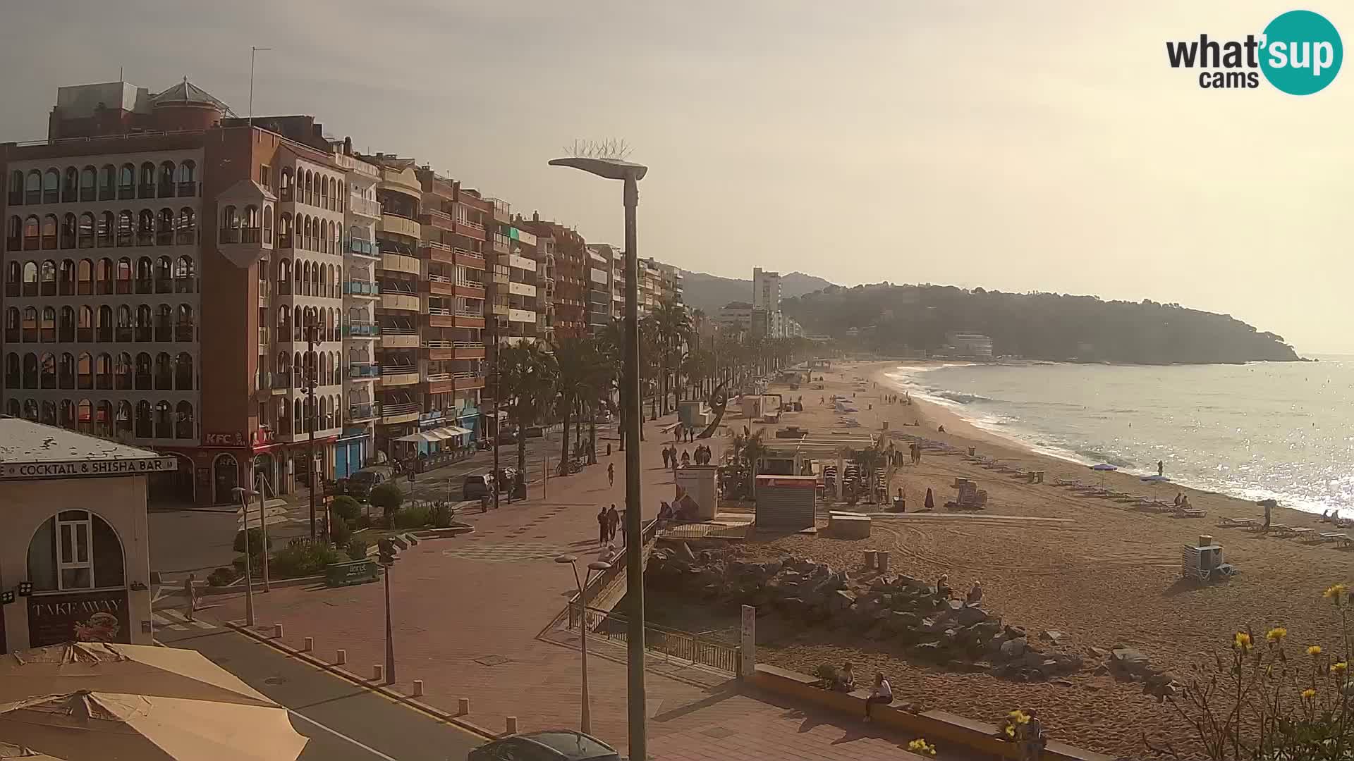 Webcam live Lloret de Mar – la spiaggia principale