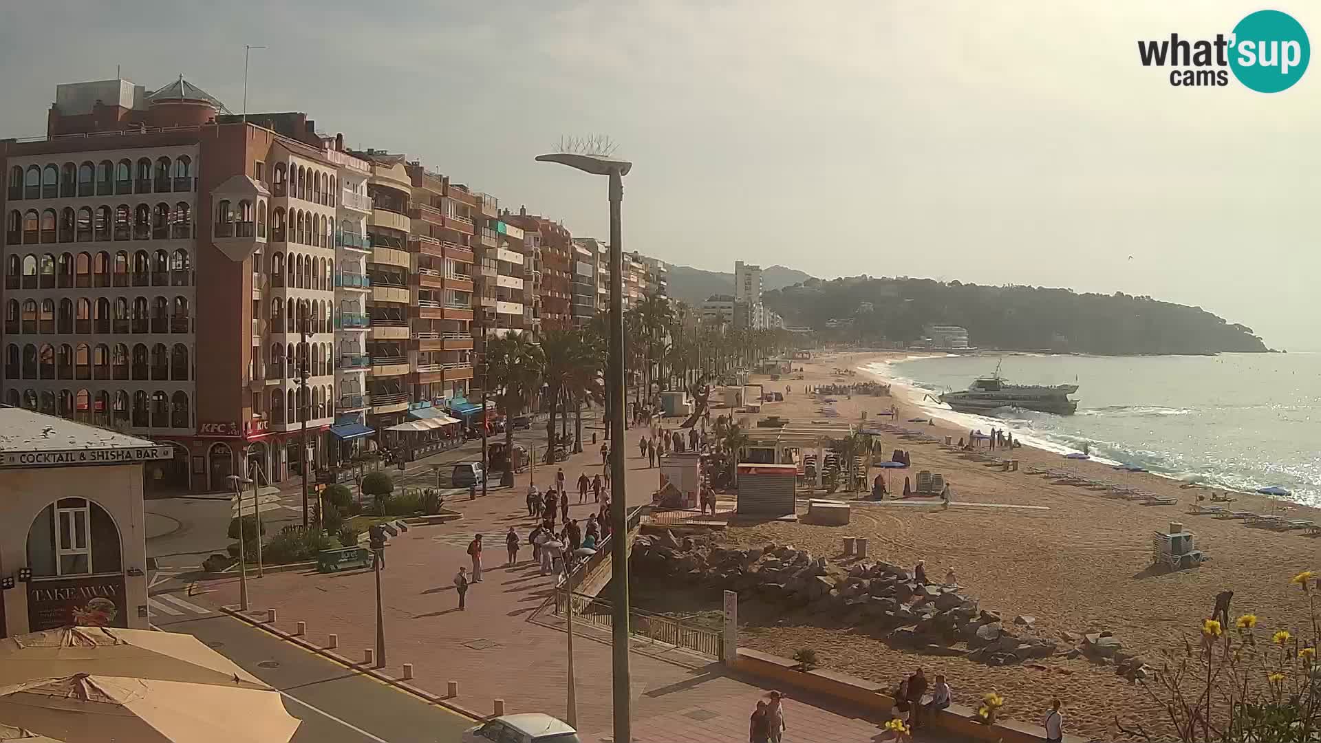 Webcam Lloret de Mar – the beach