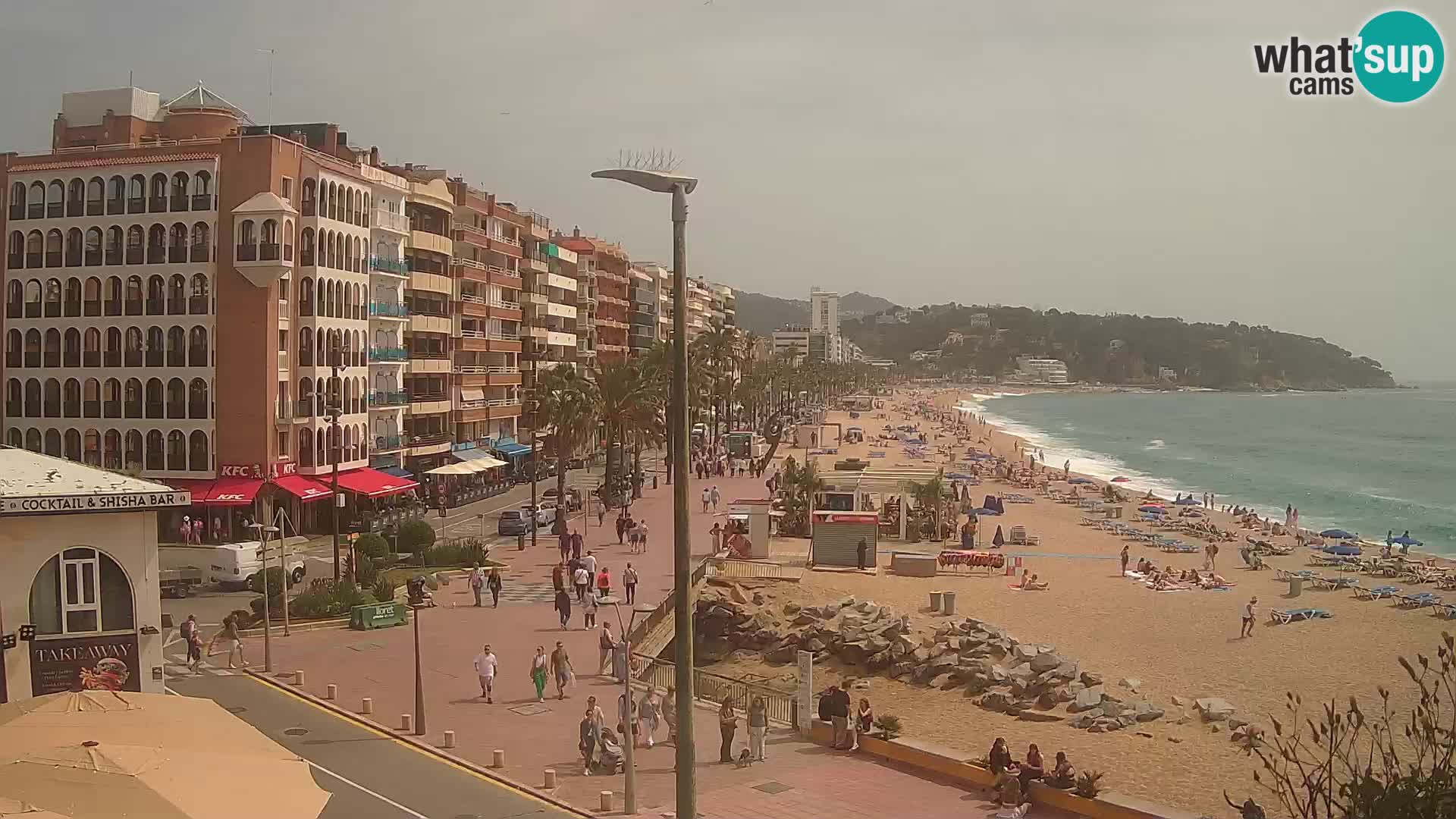 Webcam Lloret de Mar – the beach