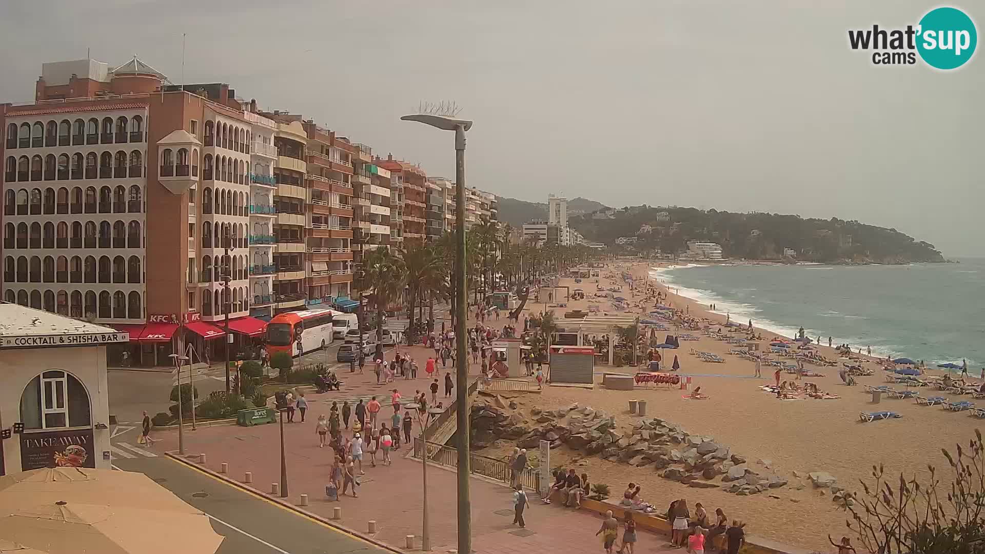 Webcam Lloret de Mar – Osrednja plaža
