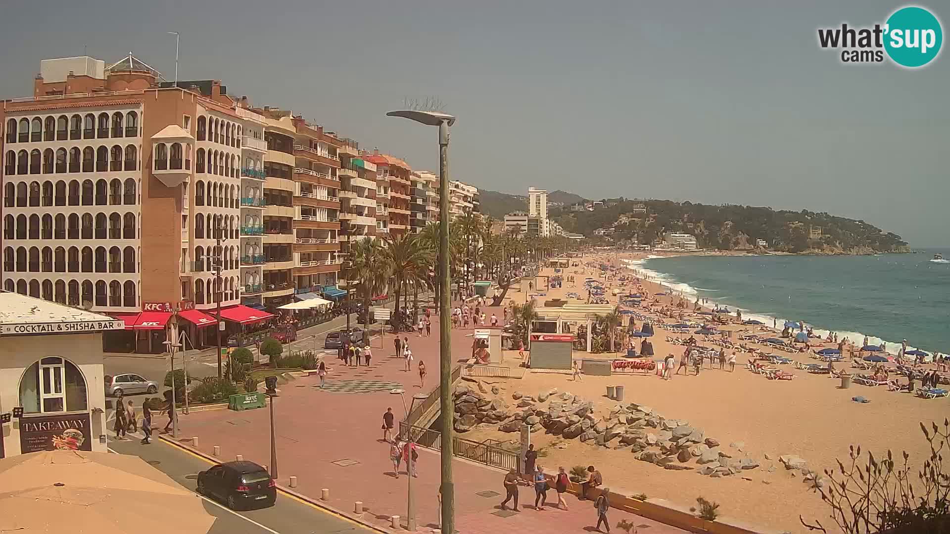 Webcam Lloret de Mar – Osrednja plaža