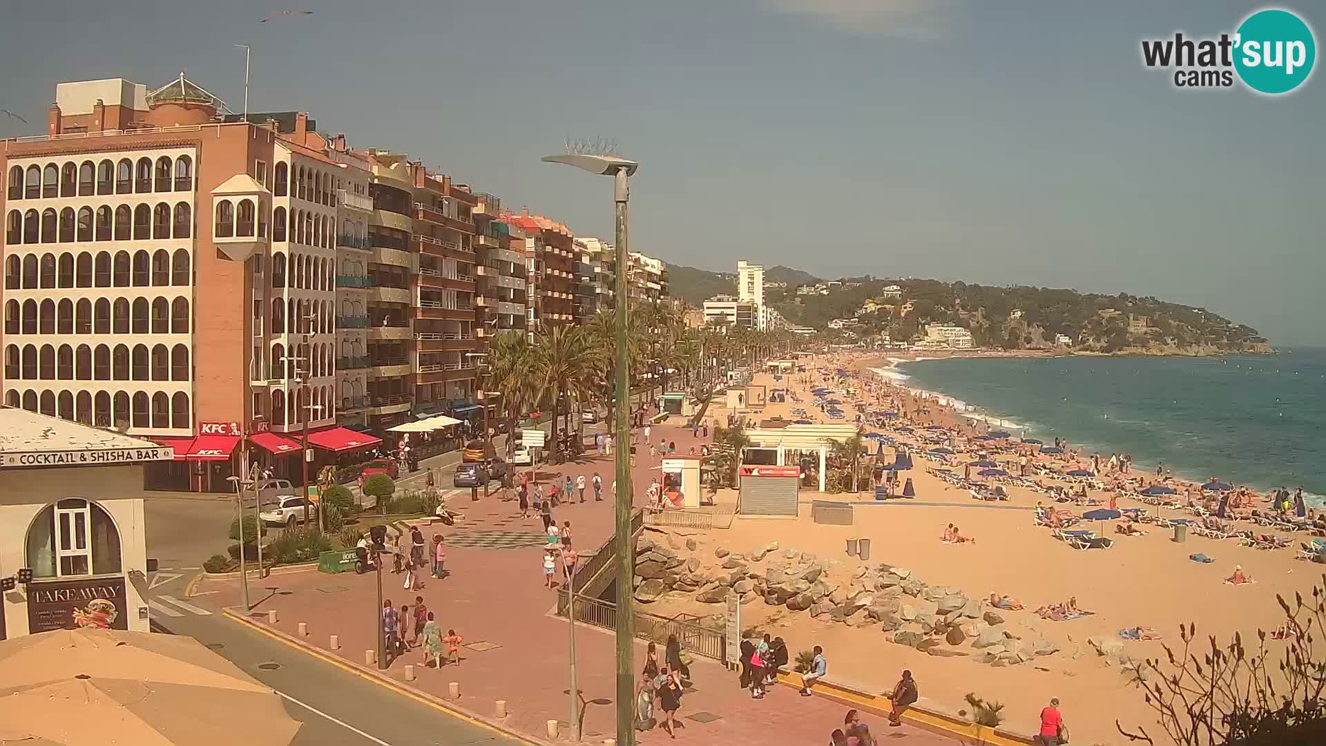 Webcam live Lloret de Mar – la spiaggia principale