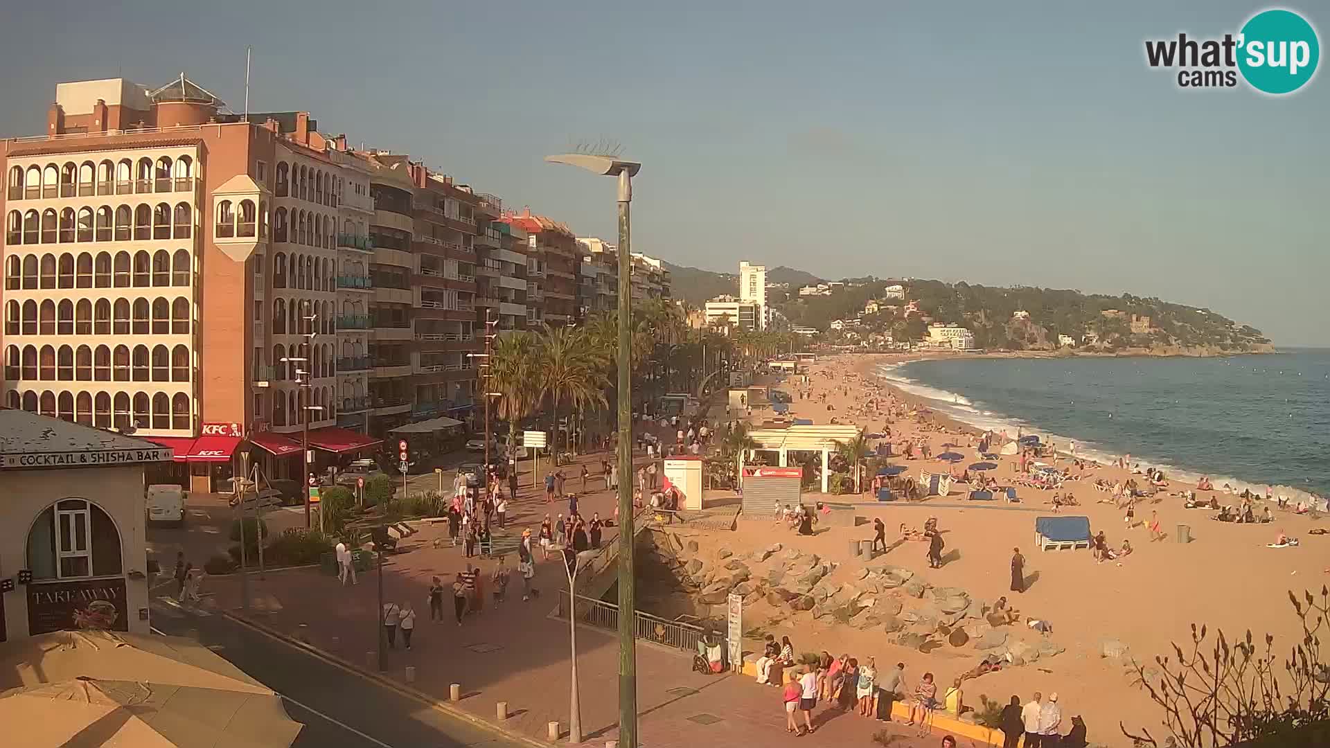 Webcam Lloret de Mar  – Playa principal