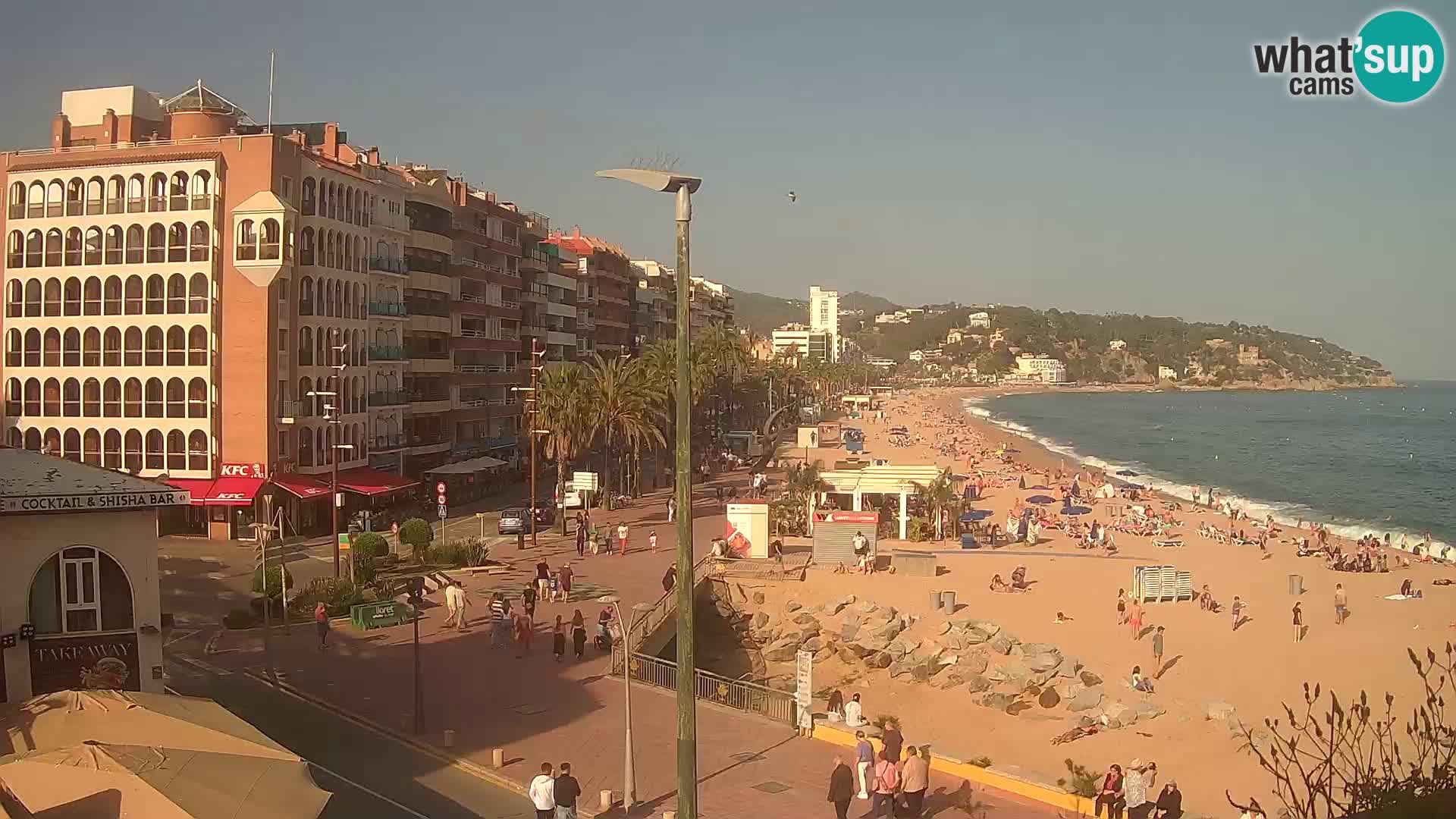 Webcam Lloret de Mar  – Playa principal